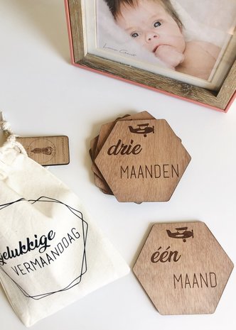 mijlpaalkaartjes vermaanddag
